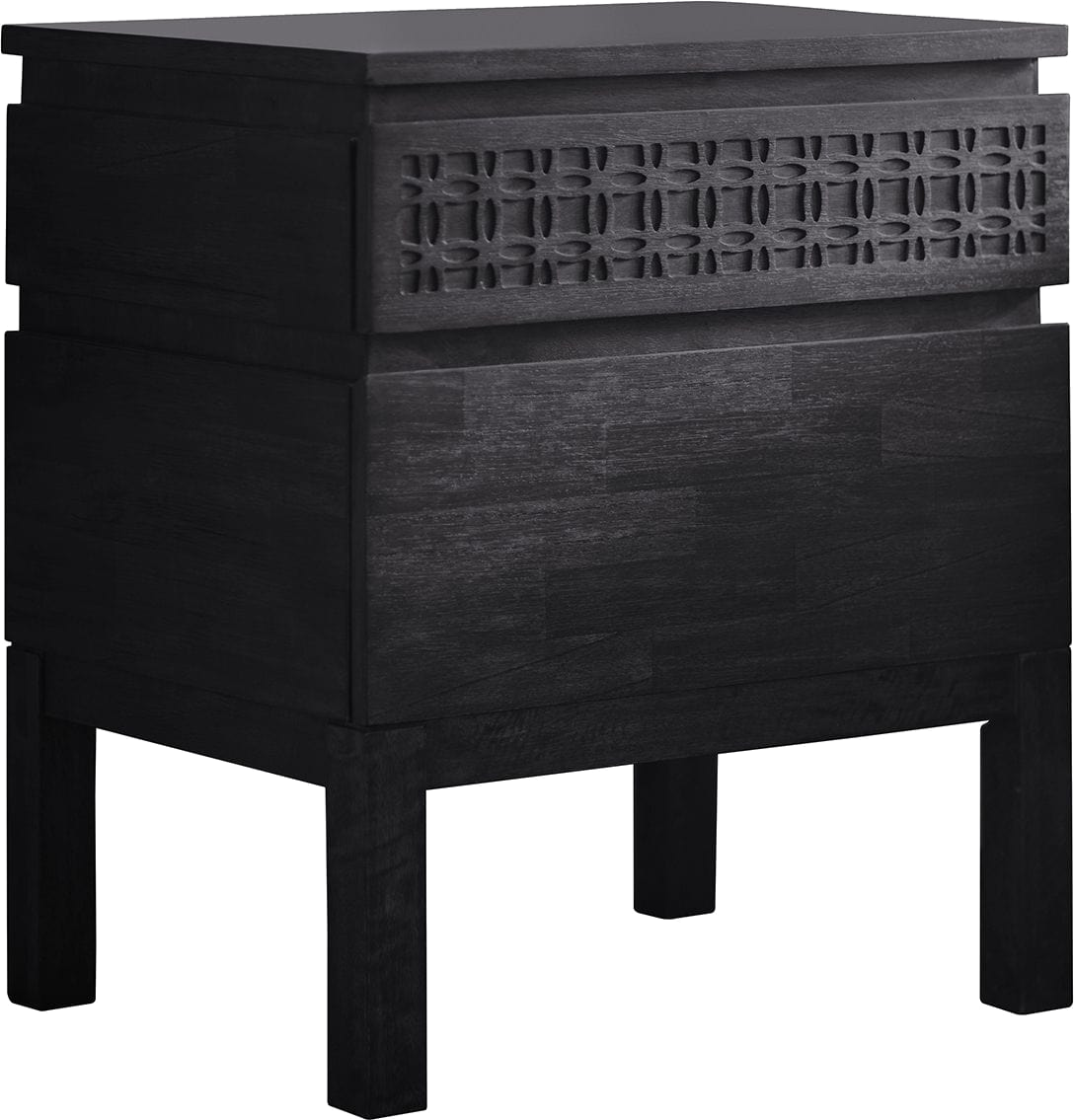 Boho Bedside 2 Drawer Chest - Colour Options