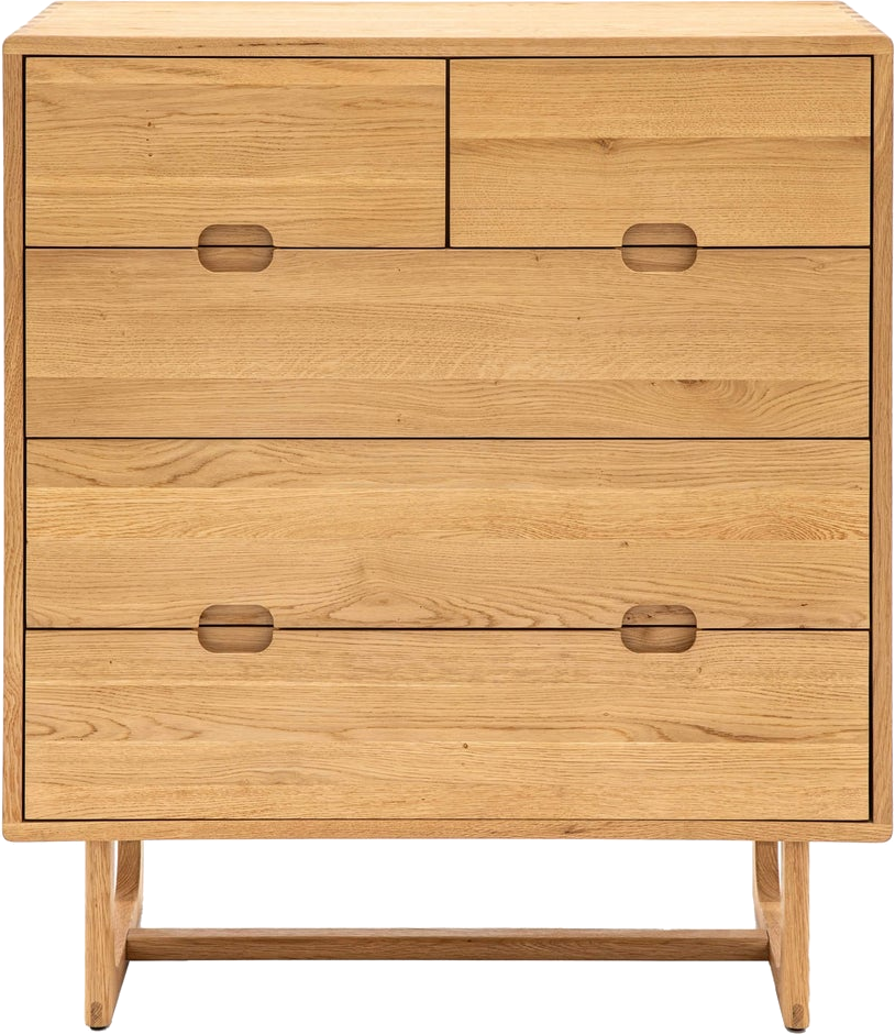 Craft 5 Drawer Chest Natural