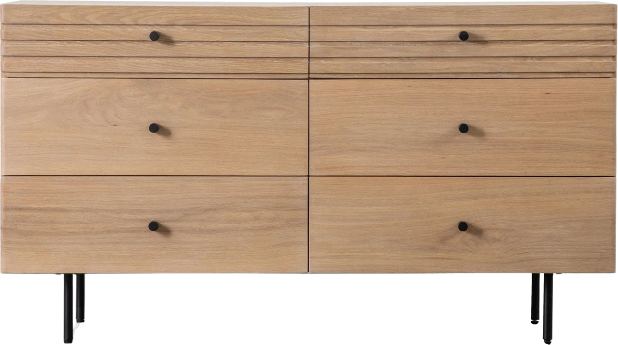 Okayama 6 Drawer Chest