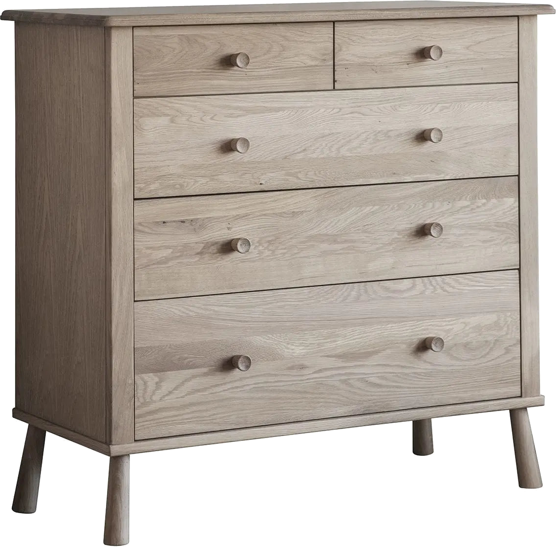 Wycombe 5 Drawer Chest - Colour Options