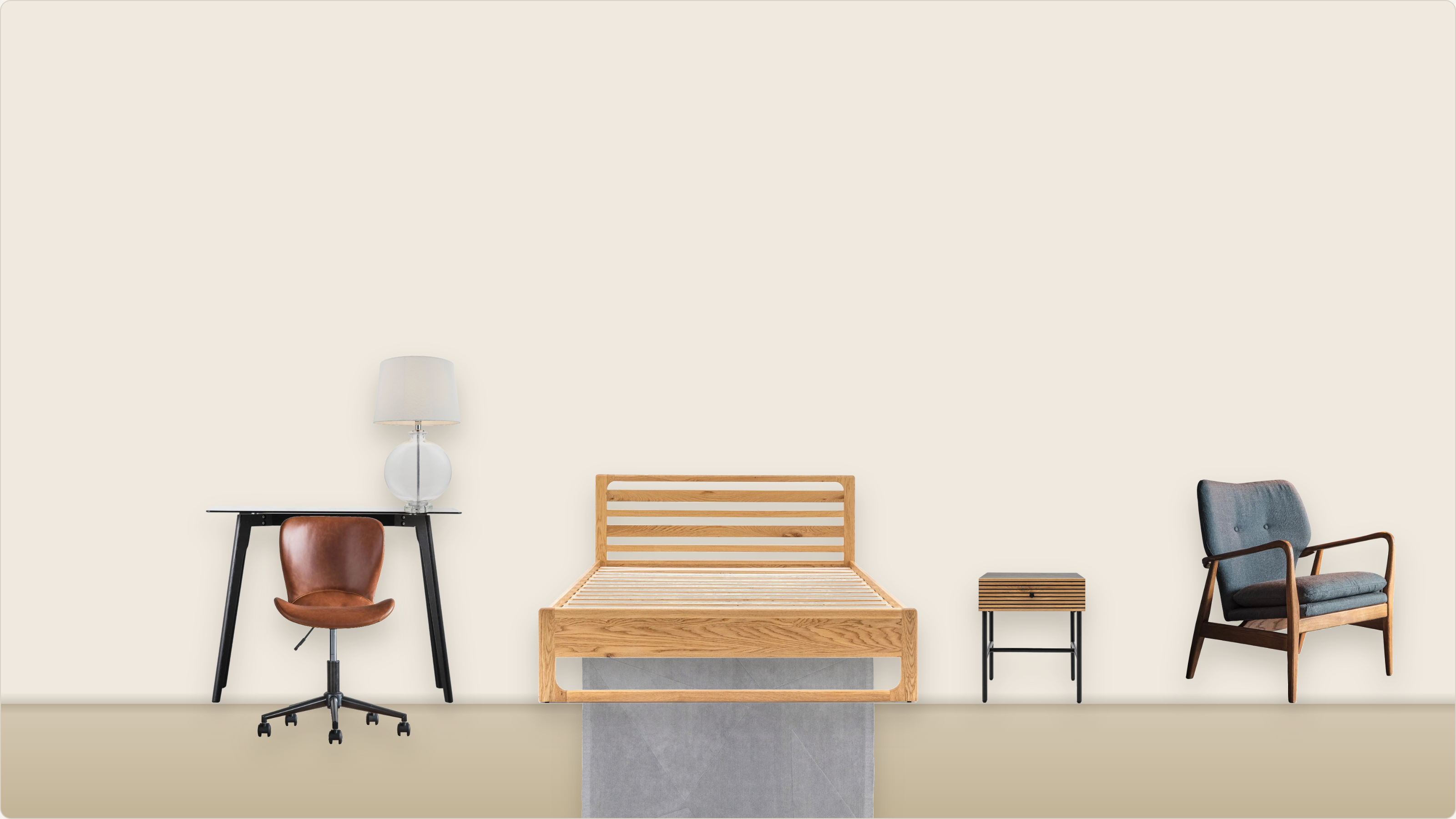 Studio flat scandi moodboard preview